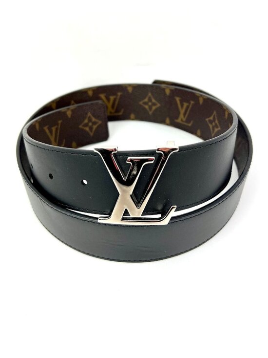 Louis Vuitton Initiales 40mm Black Reversible Monogram Belt 80/32 main image 9